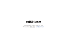 Tablet Screenshot of ezinn.com